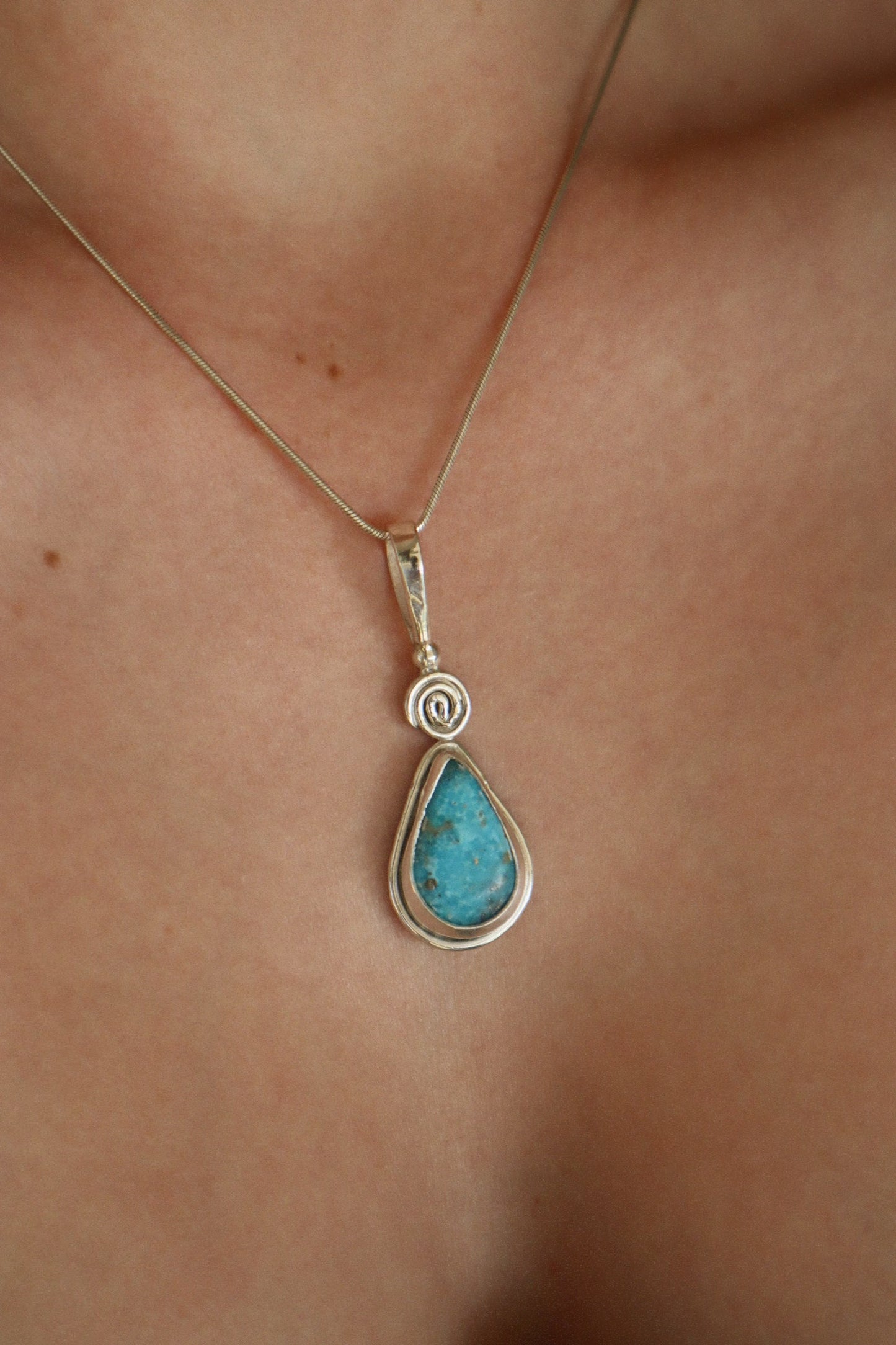 Tibetan Turquoise Pendant