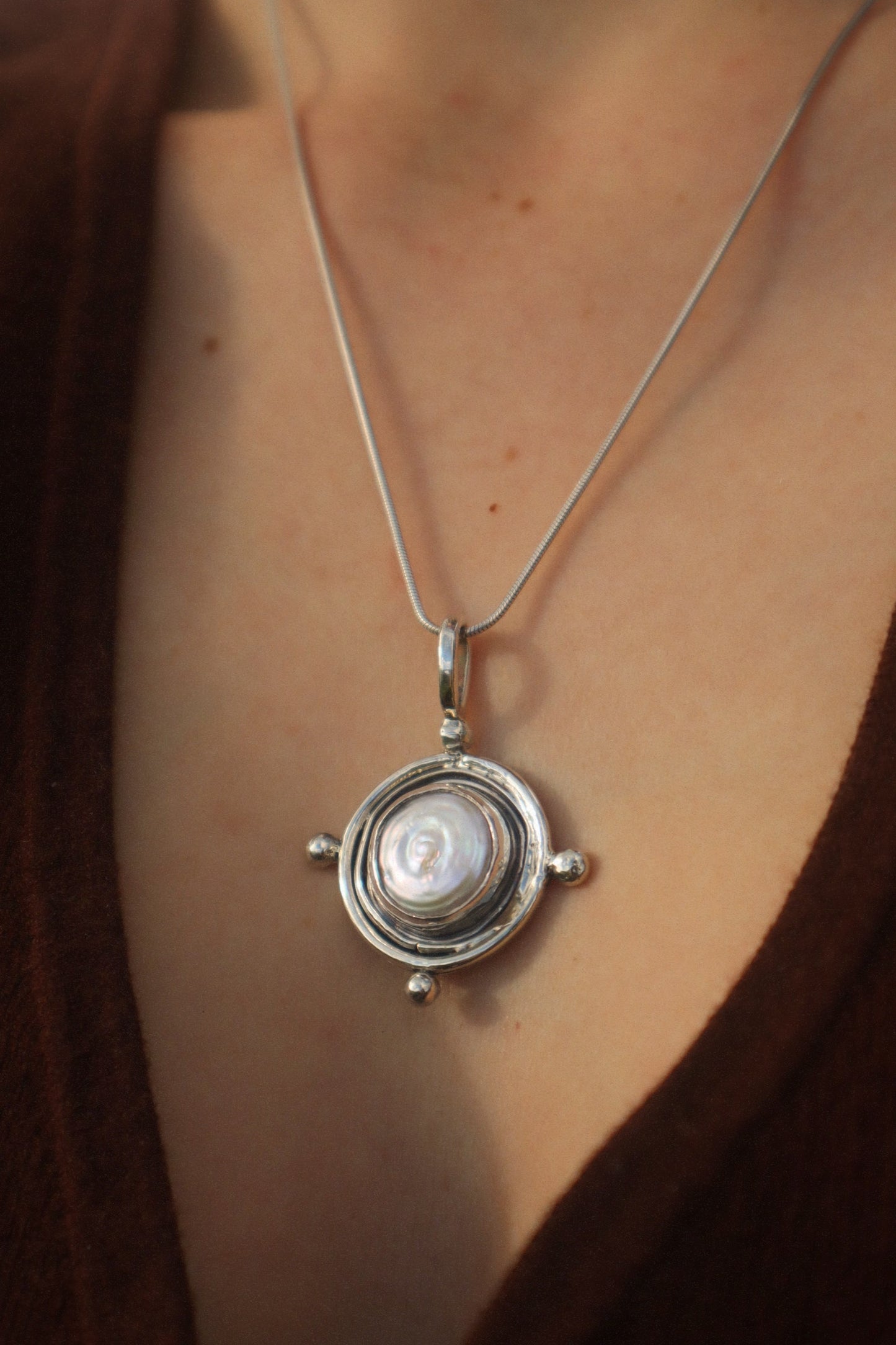 Dazed upon the Moon Pendant