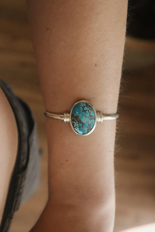 Tibetan Turquoise Arm Cuff