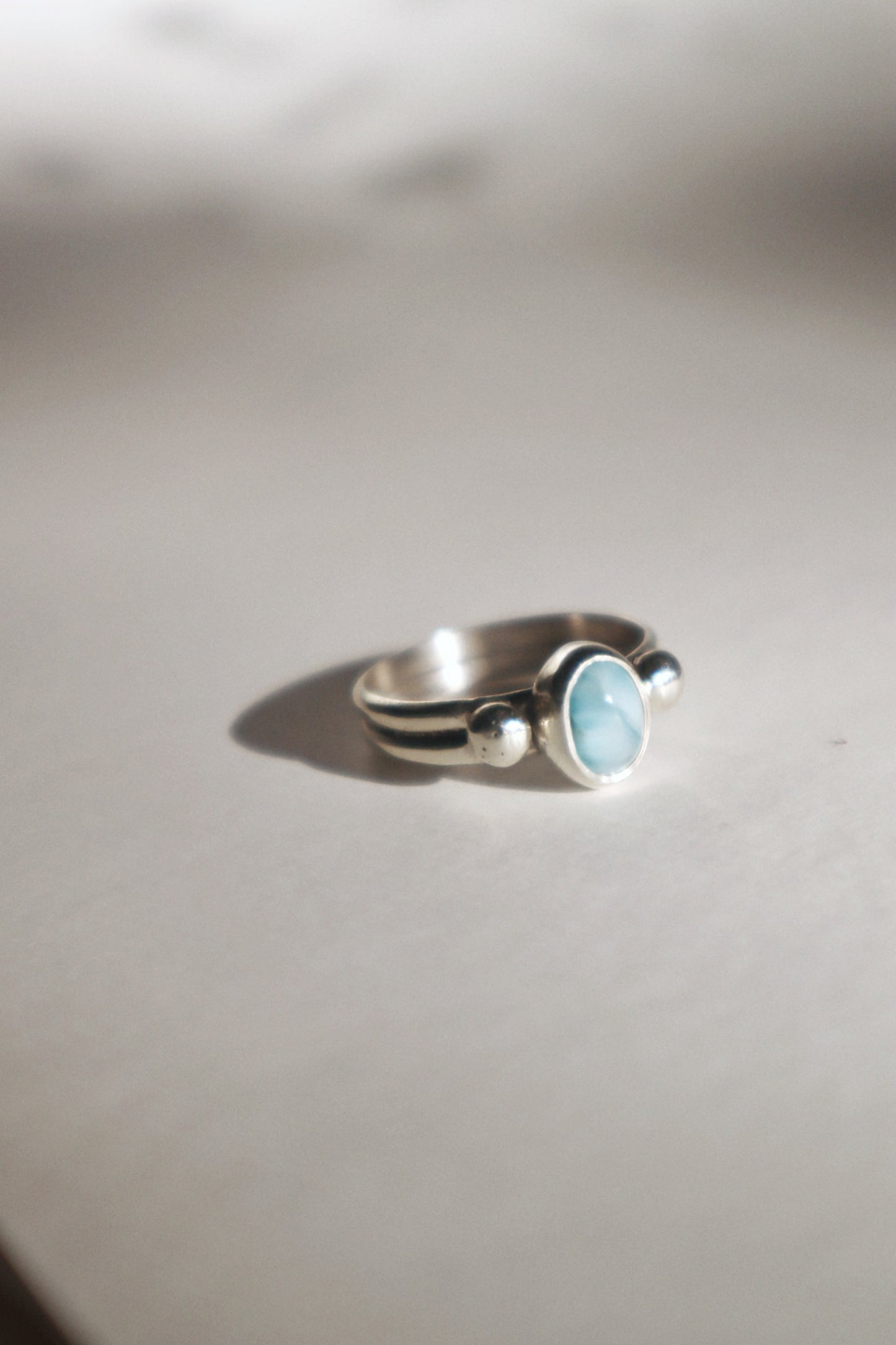 Larimar Ring