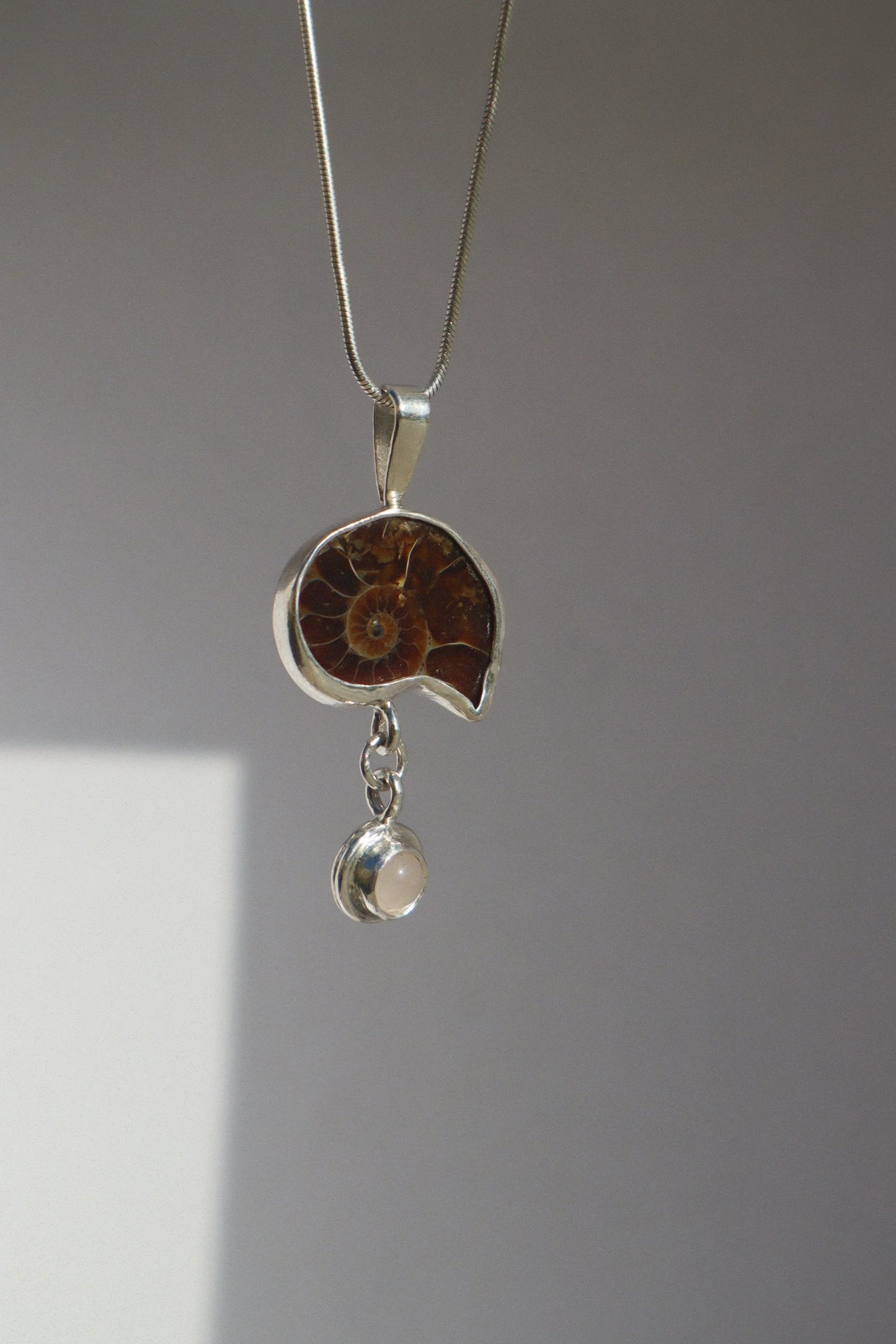 Ammonite Shell Pendant