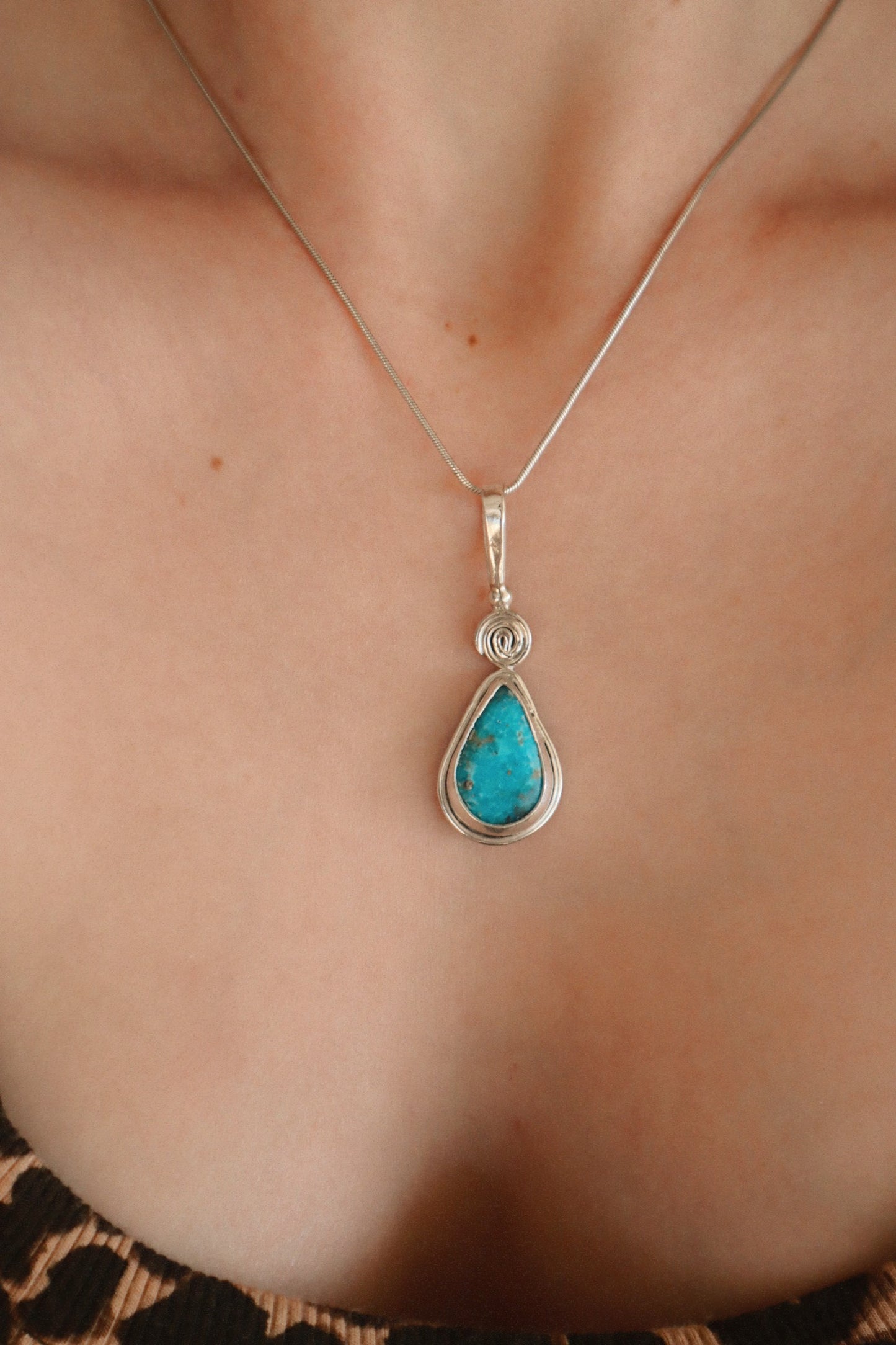 Tibetan Turquoise Pendant