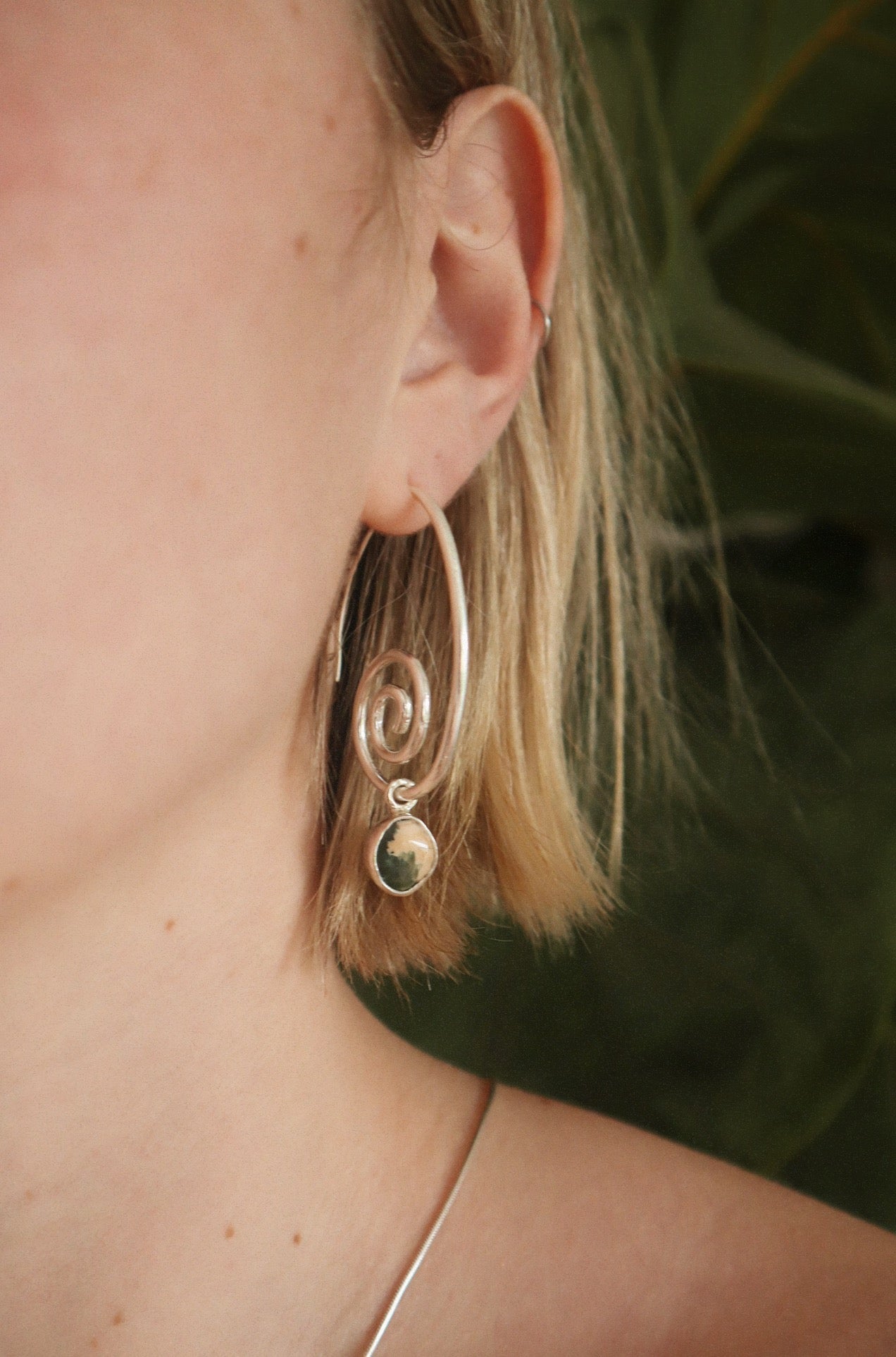 Swirly Jaspers Earrings