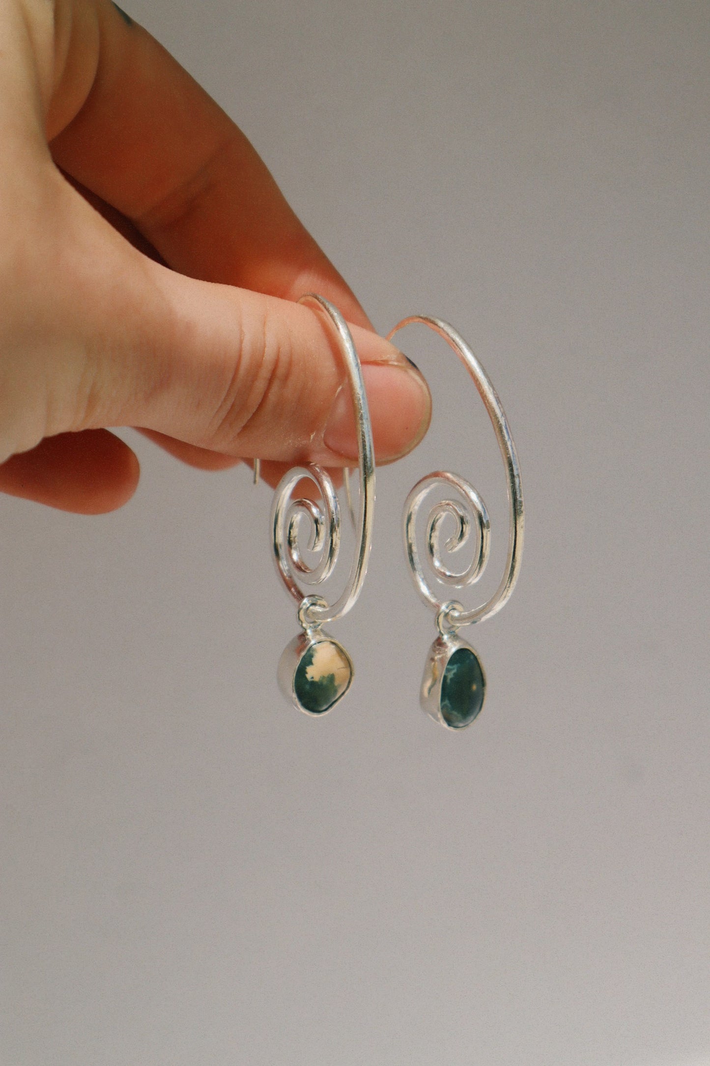 Swirly Jaspers Earrings